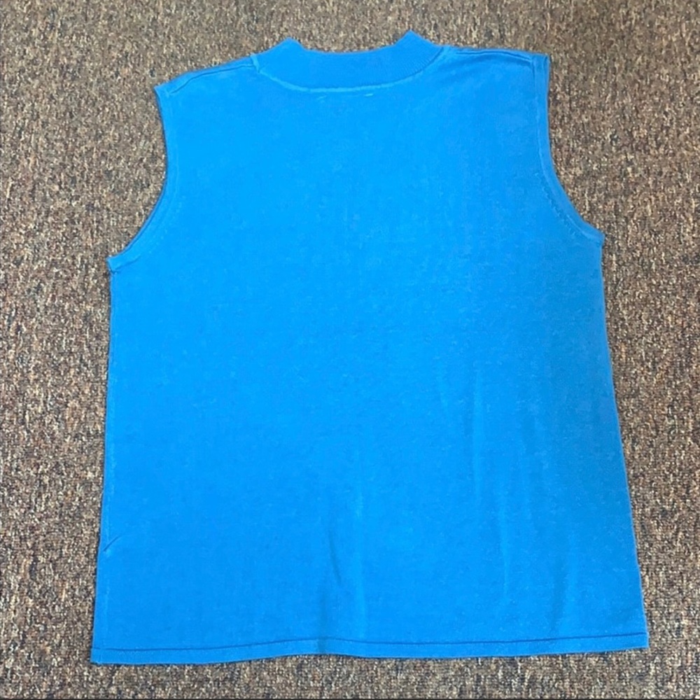 NWT Azzuro blue Southern Lady large sweater